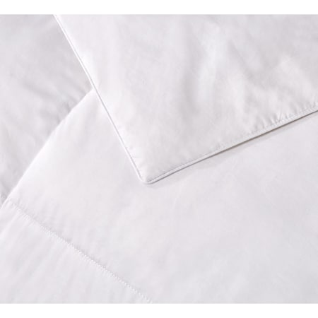 Blue Ridge Goose Feather and Down Fiber Comforter, Year Round Warmth, Full/Queen CN007522